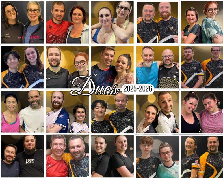 Duos de Seine-Maritime : 20 équipes du club engagées !