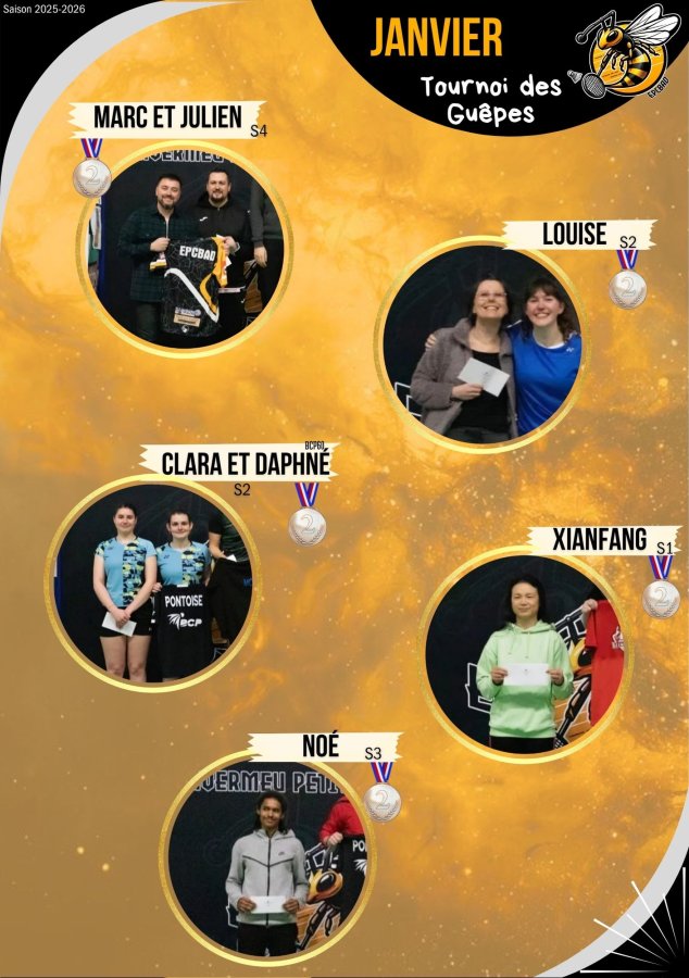 Janvier tournoi des guêpes