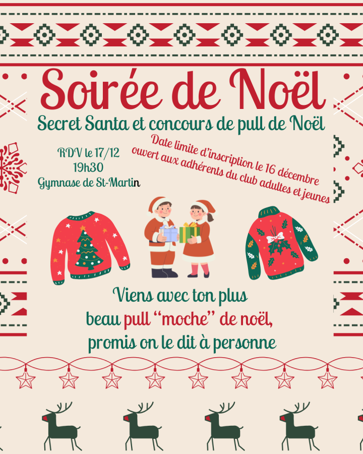 Secret Santa le 17 décembre