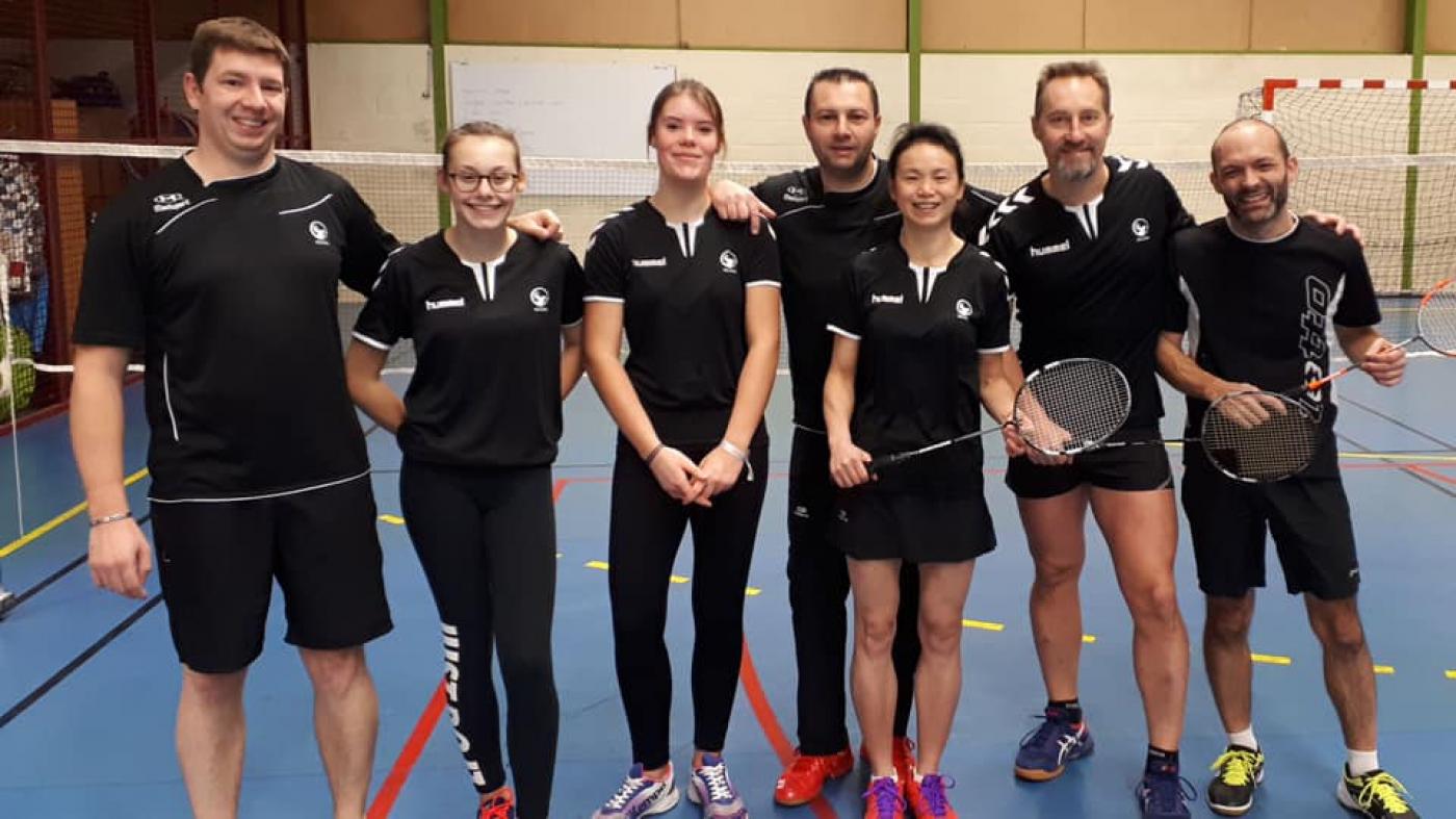 Equipe Départementale 2A - ENVERMEU PETIT-CAUX BADMINTON